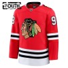 Maillot de Hockey Chicago Blackhawks Fanatics Premium Connor Bedard 2024-25 Rouge Domicile - Enfant